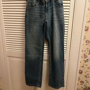 Hollister Blue Straight Jeans Timeless Denim Fit